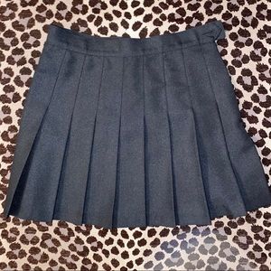 American Apparel Gabardine Tennis Skirt